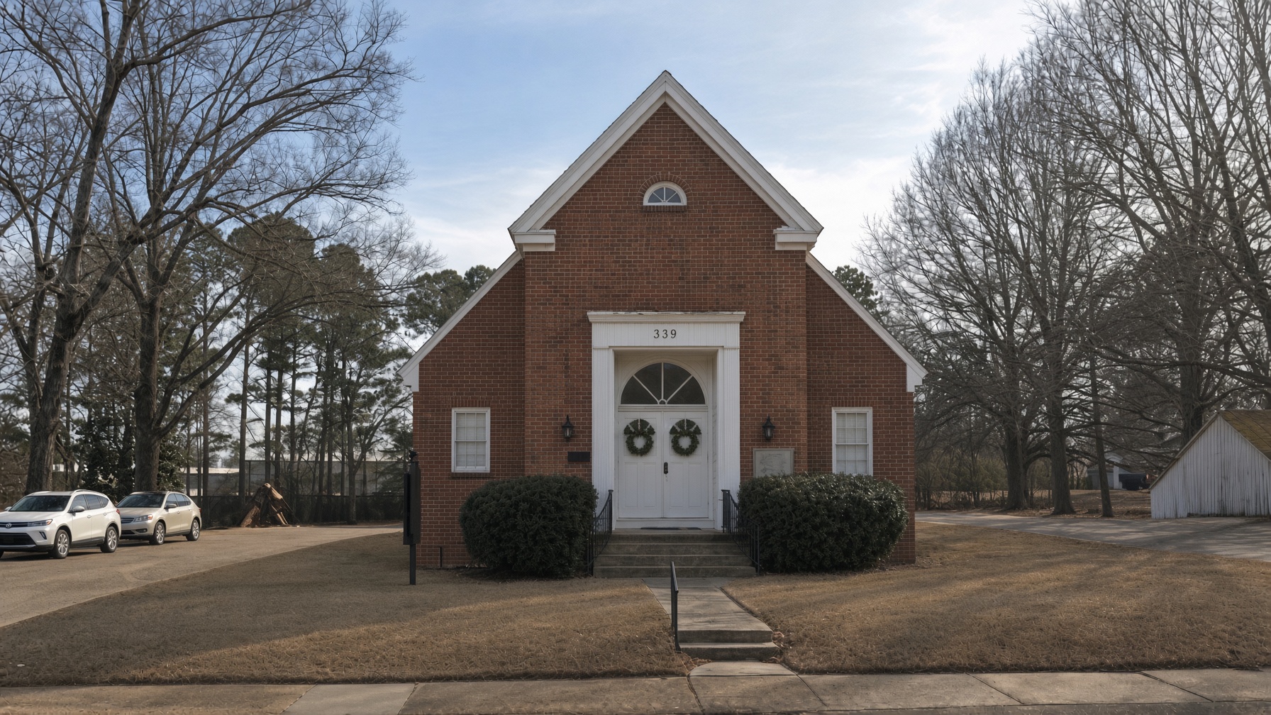 Meetinghouse of Collierville Primitive Baptist Church, 339 East Poplar Avenue, Collierville, Tennessee